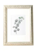 ايب اند فلو إطارات حائط بإطار خارجي فضي outer frame size: L24xH33 xT3cm for photo size: 5x7بوصة