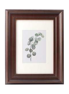 إطار للحائط مزود بإطار خارجي بني غامق outer frame size: L31xH41 xT3.4cm for photo size: 5x7بوصة