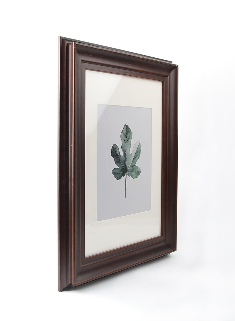 ebb & flow - Wall Frames With Outer Frame Dark Brown outer frame size: L41xL51xT3.4cm for photo size: 8x10inch - Image 1