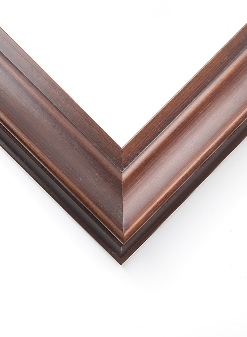 ebb & flow - Wall Frames With Outer Frame Dark Brown outer frame size: L41xL51xT3.4cm for photo size: 8x10inch - Image 1