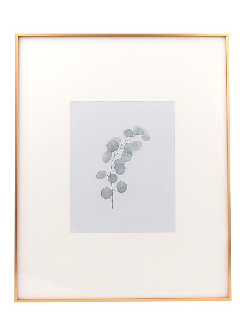 سويتش - إطار صورة مزود بإطار خارجي ذهبي غير لامع outer frame size: L62xH77xT3.5cm for photo size: 18x24بوصة - Image 1