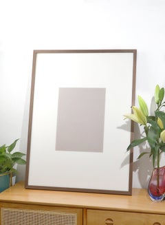 Frame Sets  With Outer Frame Brown 3pcs/set outer frame size: L69x91x3cm for photo size: 12x16"inch