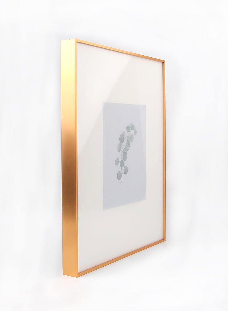 ايب اند فلو - أطقم إطارات ذات إطار خارجي ذهبي 8pcs/set outer frame size: L42xH52xT3.5cm for photo size: 8x10"بوصة - Image 1