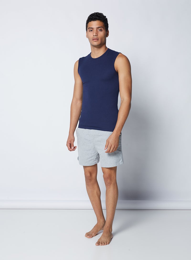 DICE Sleeveless Undershirt Navy  - Image 3