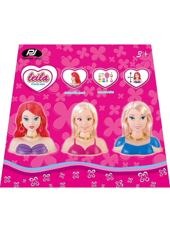 باور جوي رأس تصفيف ليلا، 3 أنماط - متنوعة 20x24x8سم - Image 5