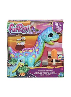 furReal Snackin' Sam the Bronto, Interactive Pets, 40+ Sounds and Reactions, Electronic Pets, Plush Dinosaur Toys for 4 Year Old Girls and Boys