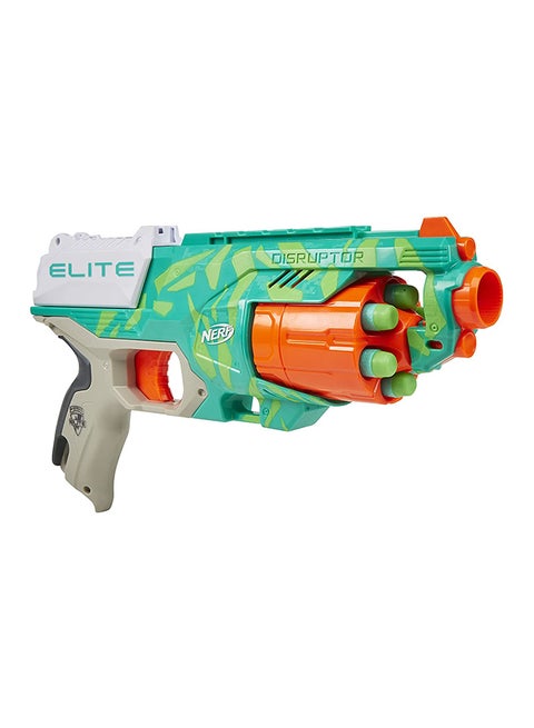Elite 2.0 Shockwave Red-15 Blaster 30 Darts 15 Rotating Drum Pump Action Slam Fire Built In Customizing Capabilities Toys 3.11x26.496x12.008inch