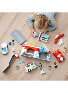 LEGO 10948 Duplo Car Park And Car Wash  Building Toy 112 Pieces 112 2+ Years  - Image 5