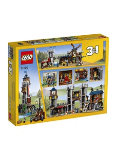 LEGO 6333048 6333048 Creator 3In1 Medieval Castle 31120 Building Kit; Castle With Moat And Drawbridge, Featuring A Dragon Toy And 3 Minifigures; Cool Toys For Kids Who Love Lego Sets And Imaginative Play (1,426 Pieces) 9+ Years 1426 9+ Years  - Image 2