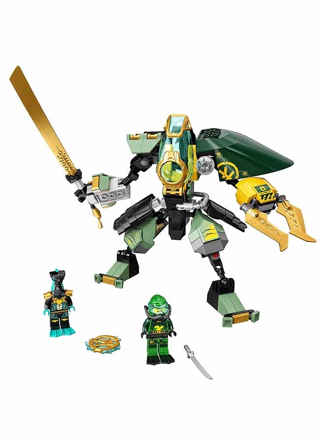 71750 228-Piece Ninjago Lloyd’s Hydro Mech Building Toy Set 7_years