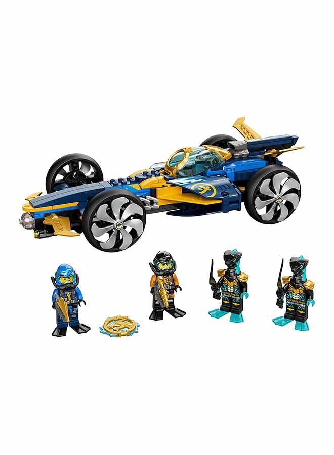 LEGO - 71752 Ninjago Ninja Sub Speeder Building Set, 2 In 1 Submarine And Car Toy With Cole Jay Minifigures 8+ Years - Image 1