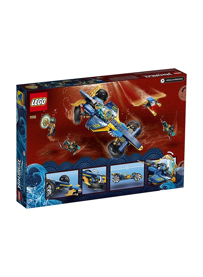 LEGO - 71752 Ninjago Ninja Sub Speeder Building Set, 2 In 1 Submarine And Car Toy With Cole Jay Minifigures 8+ Years - Image 1