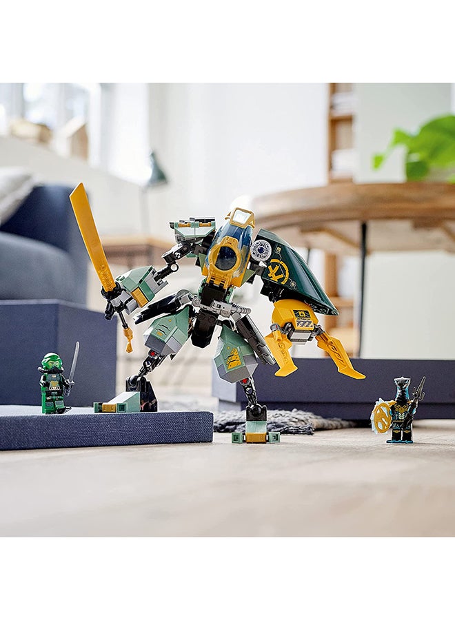 71750 228-Piece Ninjago Lloyd’s Hydro Mech Building Toy Set 7_years