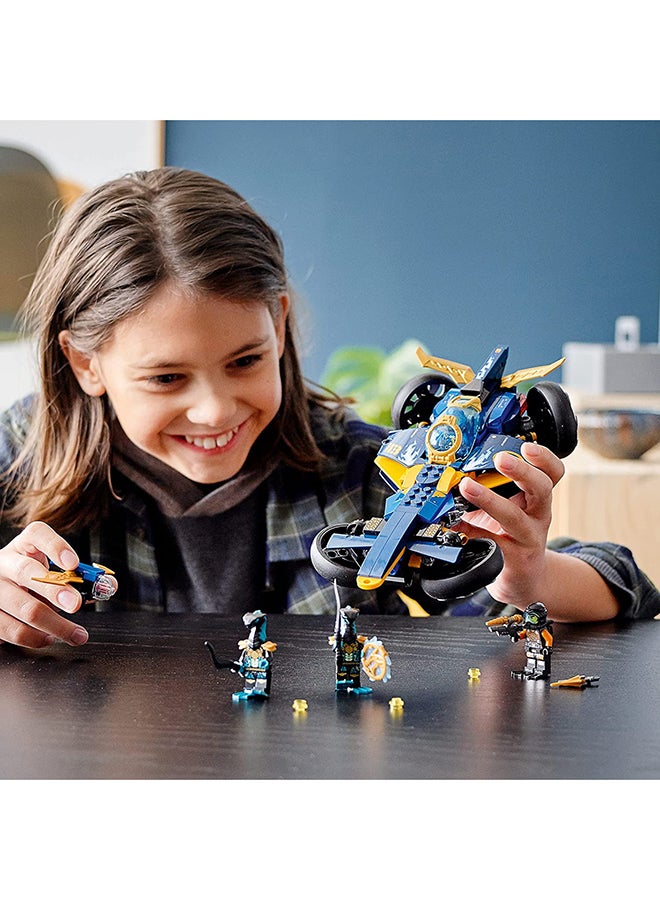 LEGO - 71752 Ninjago Ninja Sub Speeder Building Set, 2 In 1 Submarine And Car Toy With Cole Jay Minifigures 8+ Years - Image 1