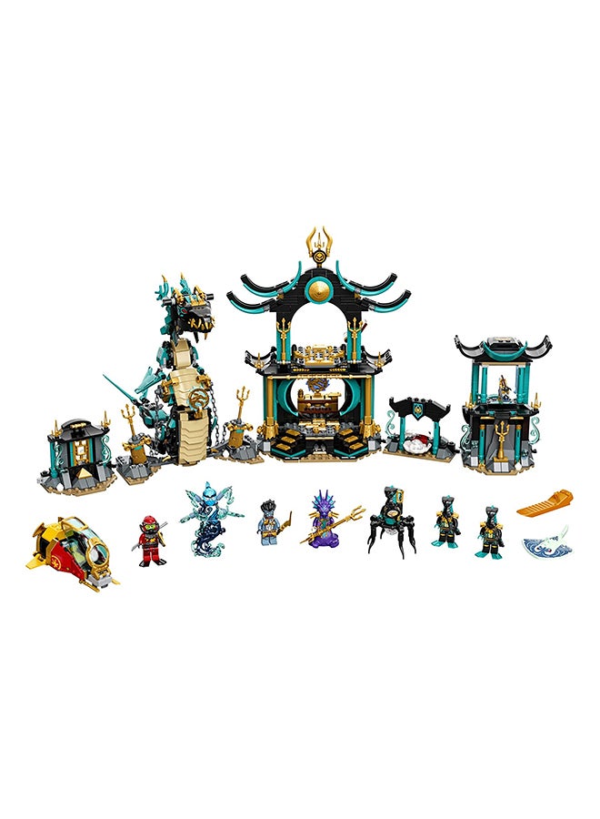 ليغو مجموعة بناء معبد البحر اللانهائي من نينجاجو، مجموعة لعب تحت الماء مع نينجا كاي، لعبة للأطفال 71755 9_years - Image 3