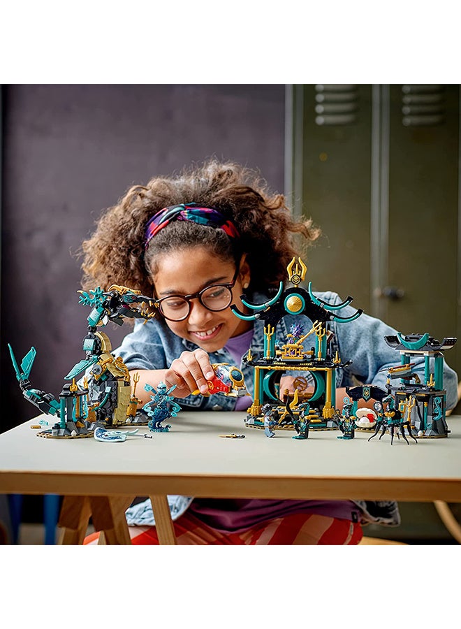 ليغو مجموعة بناء معبد البحر اللانهائي من نينجاجو، مجموعة لعب تحت الماء مع نينجا كاي، لعبة للأطفال 71755 9_years - Image 4