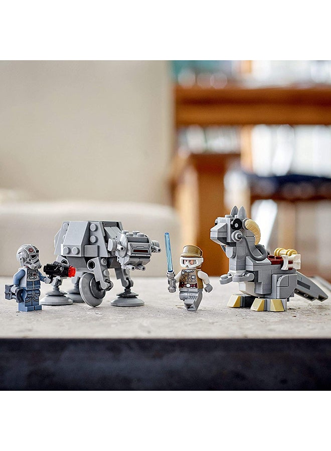 LEGO - 75298 Star Wars AT-AT Vs. Tauntaun Microfighters  Building Set With Luke Skywalker And AT-AT Driver Minifigures 205 6+ Years - Image 1