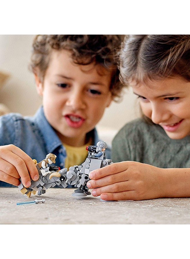LEGO - 75298 Star Wars AT-AT Vs. Tauntaun Microfighters  Building Set With Luke Skywalker And AT-AT Driver Minifigures 205 6+ Years - Image 1