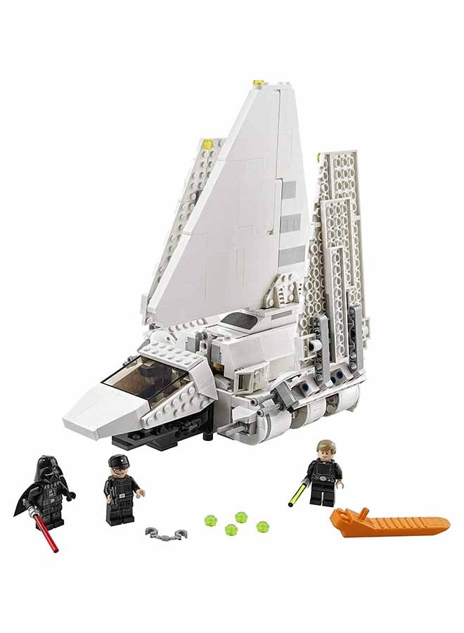 LEGO - 75302 Star Wars Imperial Shuttle Building Set With Luke Skywalker Lightsaber And Darth Vader Minifigures 9_years - Image 1
