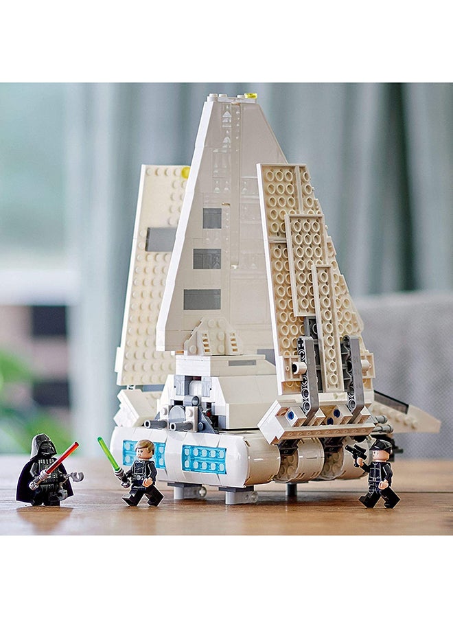 LEGO - 75302 Star Wars Imperial Shuttle Building Set With Luke Skywalker Lightsaber And Darth Vader Minifigures 9_years - Image 1