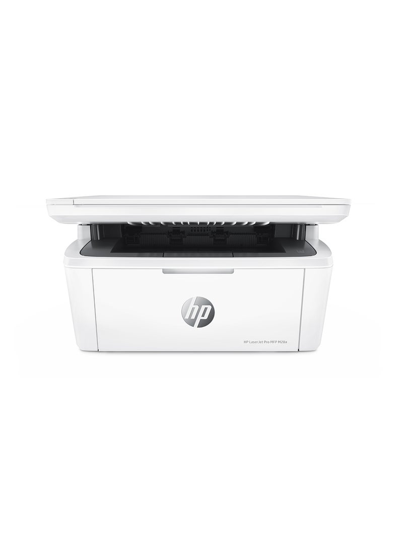 LaserJet Pro MFP M28a Printer, Print, Copy, Scan [W2G54A] White