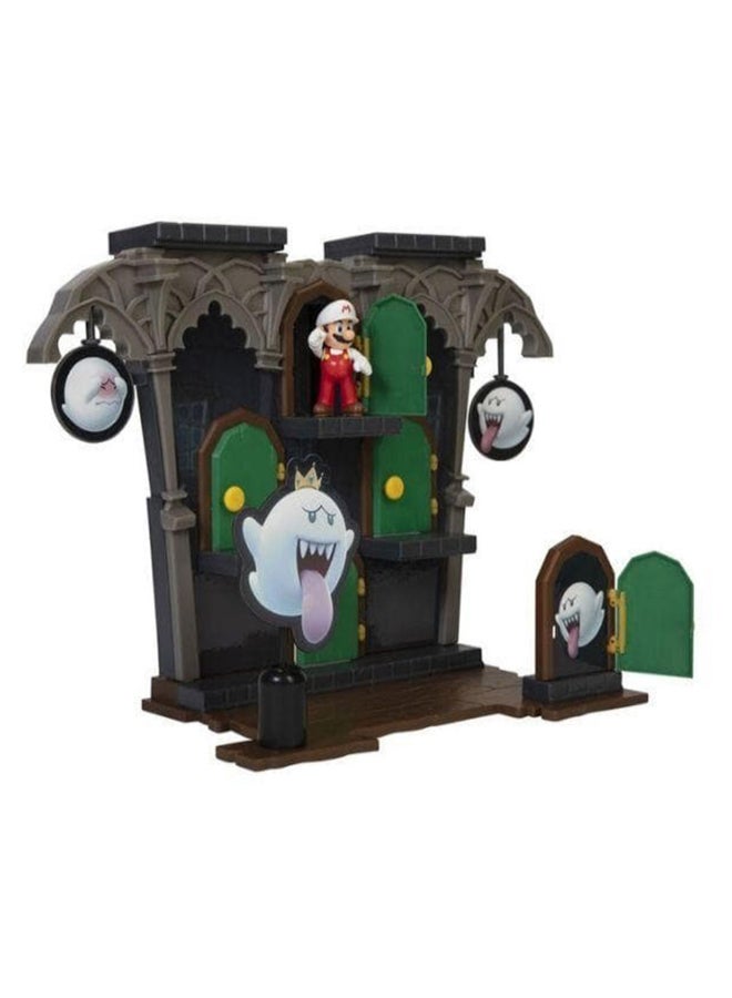 Jakks Pacific The Super Mario Deluxe Boo Mansion Playset  - Image 2