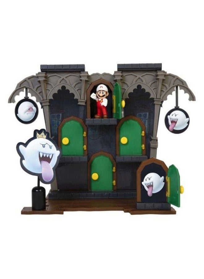 Jakks Pacific The Super Mario Deluxe Boo Mansion Playset  - Image 1