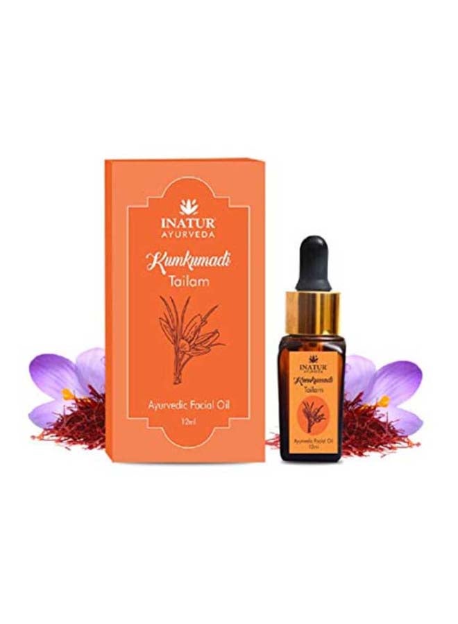 Ayurvedic Kumkumadi Facial Oil 12ml - v1635698045/N29266405A_4