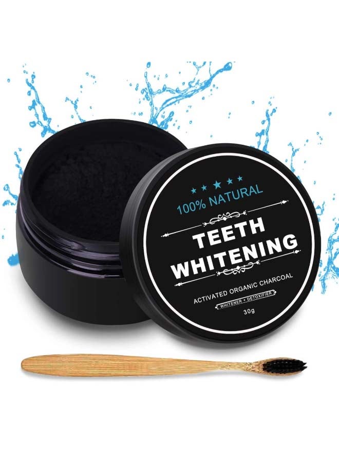 100% NATURAL - Teeth Whitening Charcoal Powder 30grams - Image 1