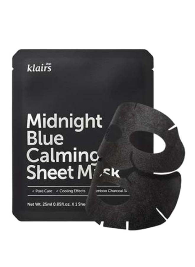 Midnight Blue Calming Sheet Mask 25ml - v1635699965/N42546025A_2