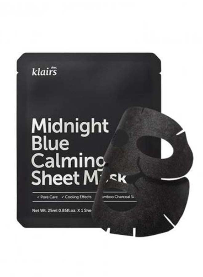 Midnight Blue Calming Sheet Mask 25ml - v1635699965/N42546025A_3