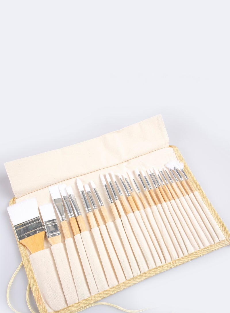 mumbo Jumbo 24 Pieces Paint Brush Gift Set 28.5*25*2.5cm  - Image 2