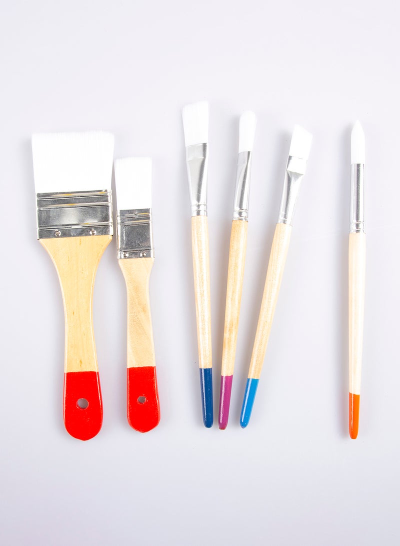 mumbo Jumbo 24 Pieces Paint Brush Gift Set 28.5*25*2.5cm  - Image 4