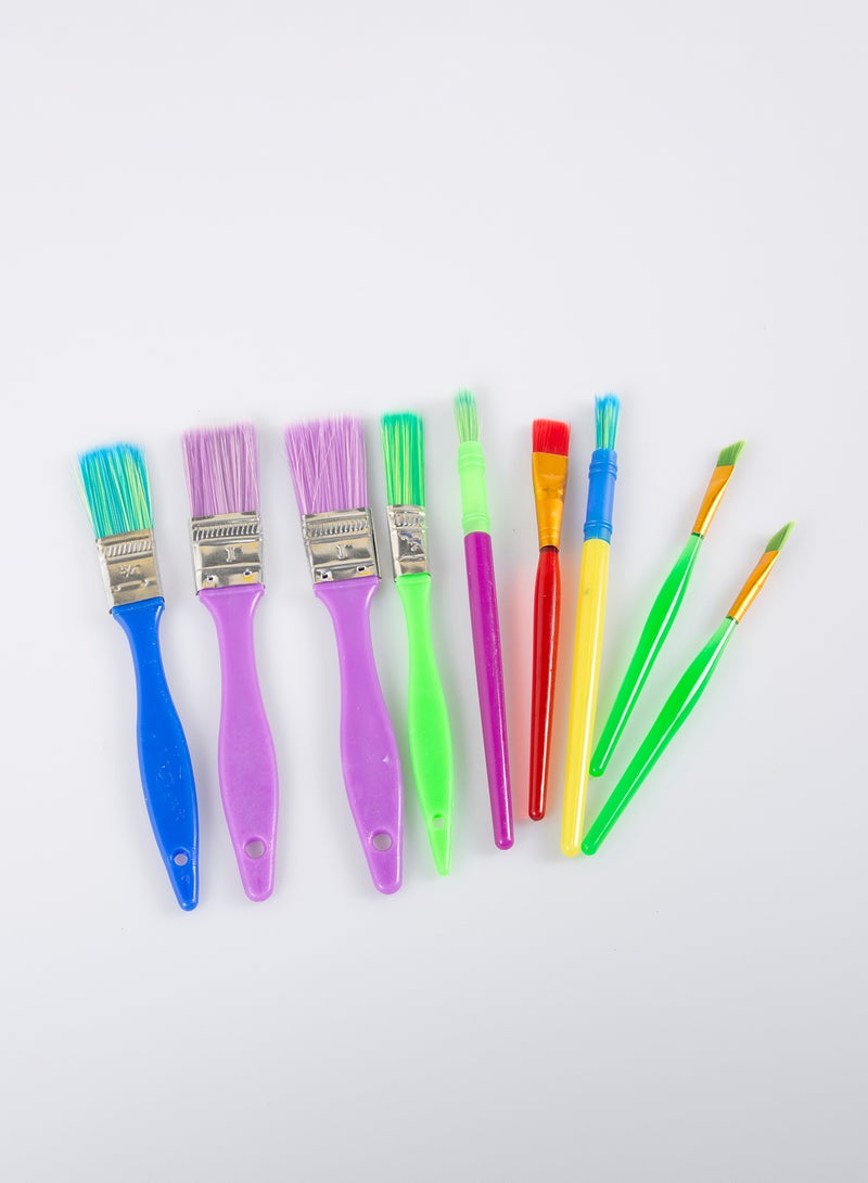 mumbo Jumbo 25 Pieces Paint Brush All In One Set 20*28*3cm  - Image 3