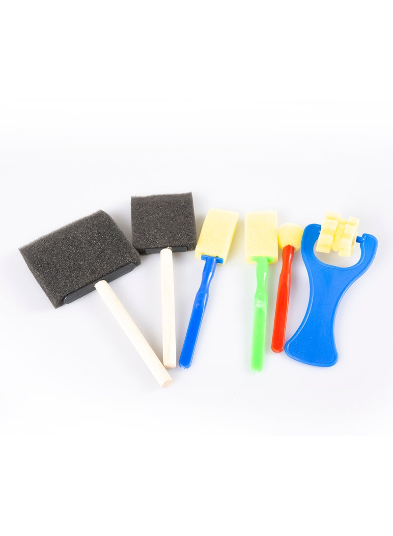 mumbo Jumbo 25 Pieces Paint Brush All In One Set 20*28*3cm  - Image 5