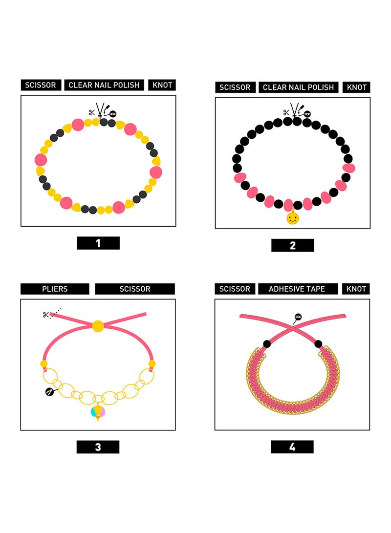 mumbo Jumbo Diy Bracelet Making Jewelry Set For Girls 28*27*5.5cm  - Image 5