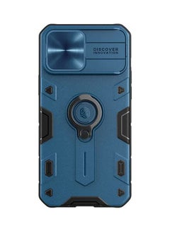 Nillkin Camshield Armor Case With Dazzling Metal Camera Cover For Apple Iphone 13 Pro Max Blue  - Image 1
