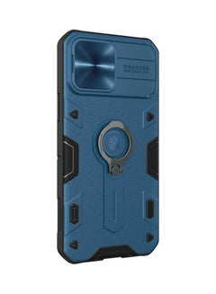 Nillkin Camshield Armor Case With Dazzling Metal Camera Cover For Apple Iphone 13 Pro Max Blue  - Image 4