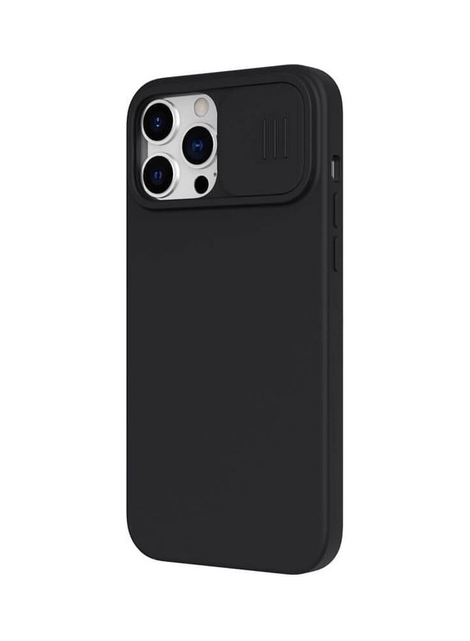 Nillkin Camshield Silky Silicone Case For Apple Iphone 13 Pro Max Elegant Black - Image 5