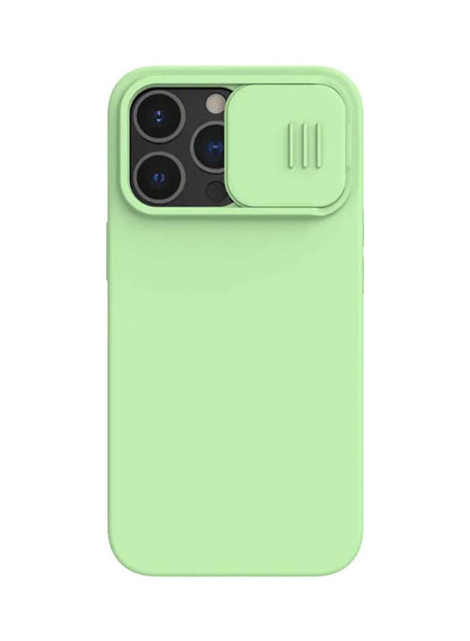 Nillkin Camshield Silky Magnetic Silicone Case For Apple Iphone 13 Pro Mint Green  - Image 1