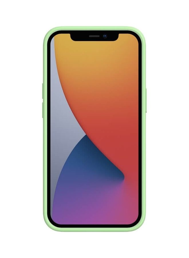 Nillkin Camshield Silky Silicone Case For Apple Iphone 13 Pro Max Mint Green - Image 2