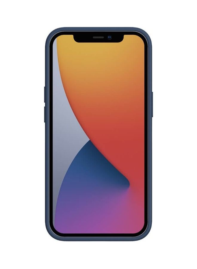 Nillkin Camshield Silky Magnetic Silicone Case For Apple Iphone 13 Pro Max Midnight Blue - Image 2