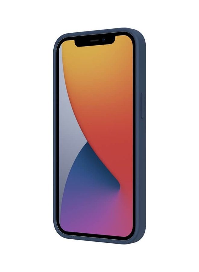 Nillkin Camshield Silky Magnetic Silicone Case For Apple Iphone 13 Pro Max Midnight Blue - Image 4