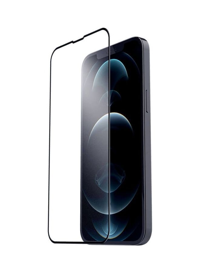 Nillkin 2.5D FogMirror Full Coverage Matte Tempered Glass Screen Protector For Apple iPhone 13 Pro Max Clear Black  - Image 3