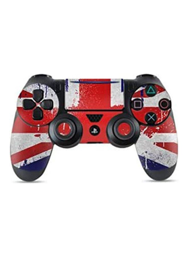 Generic Ps4 Controller England Flag Sticker Wrap One Piece 