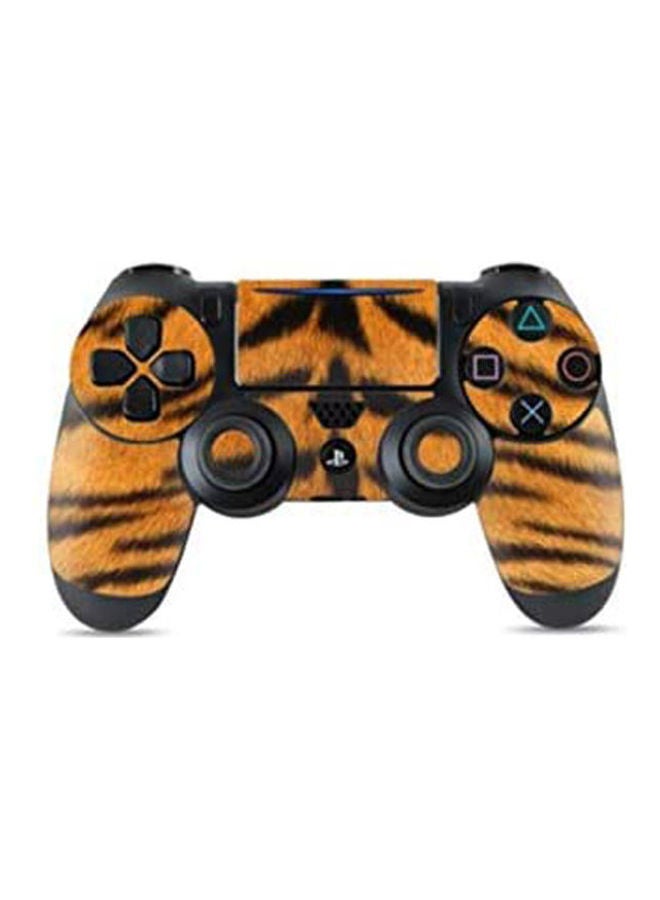 Generic Ps4 Controller Colorfull Tiger Sticker Wrap One Piece 