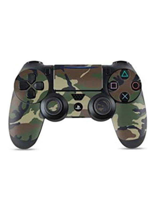 Generic Ps4 Controller Camo Green Brown African Sticker Wrap One Piece 