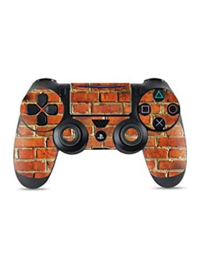 Generic Ps4 Controller Colorfull Old Building Wall Sticker Wrap One Piece 