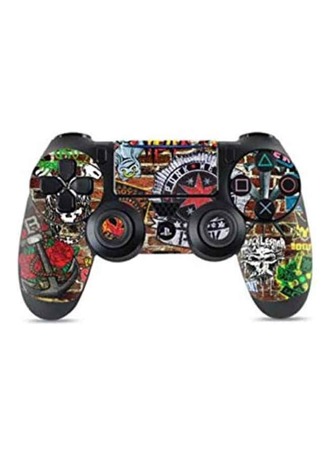 Generic Ps4 Controller Cowboy Bomb Sticker Wrap One Piece 