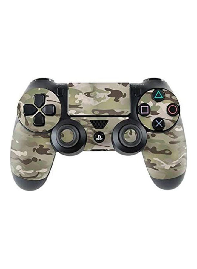 Generic Ps4 Controller Pale African Camo Navi Sticker Wrap One Piece 